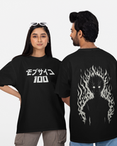 Mob Mode Black Oversized T-shirt
