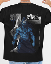 Neelkanth Black Oversized T-shirt