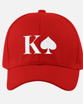 King Red Baseball Cap