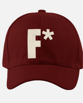 F* Maroon Baseball Cap