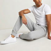 Everyday Comfort Joggers- Gray Melange