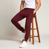 Everyday Comfort Joggers- Maroon