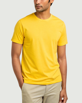 New Yellow Regular Fit T-shirt