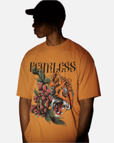 Fearless Golden Yellow Oversized T-shirt