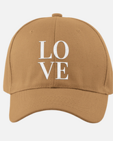 Love Khaki Baseball Cap