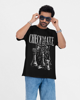 Checkmate Black Oversized T-shirt