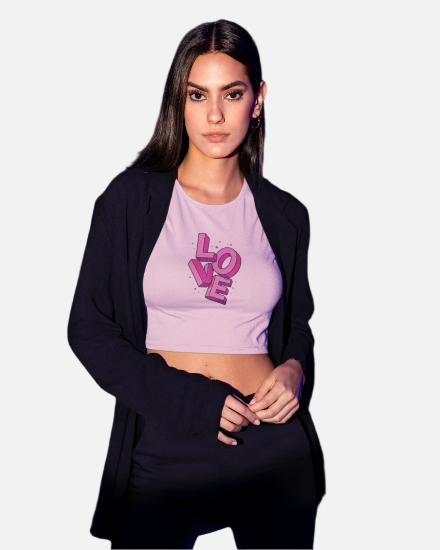 Love Crop Top
