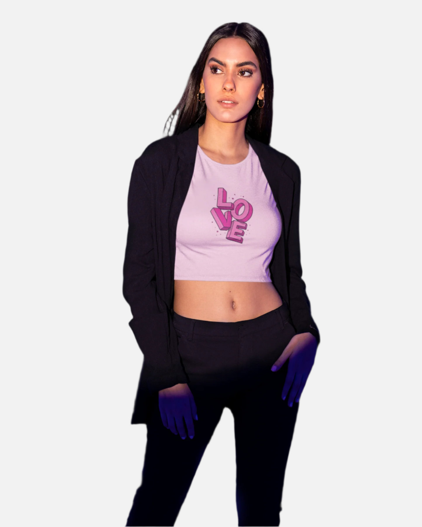 Love Crop Top