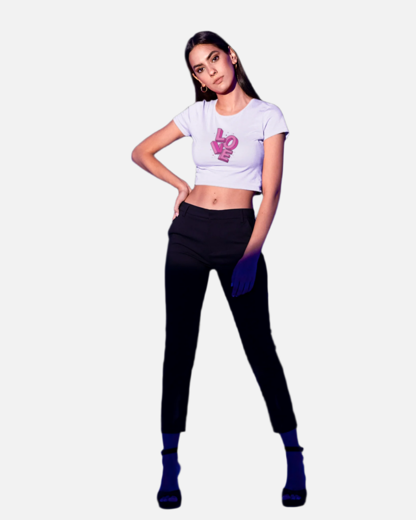 Love Crop Top