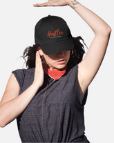Hustler Black Baseball Cap