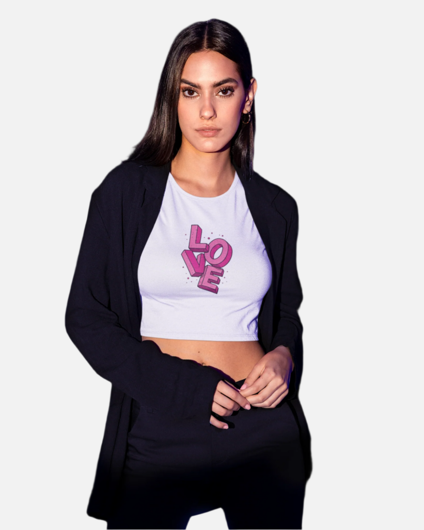 Love Crop Top