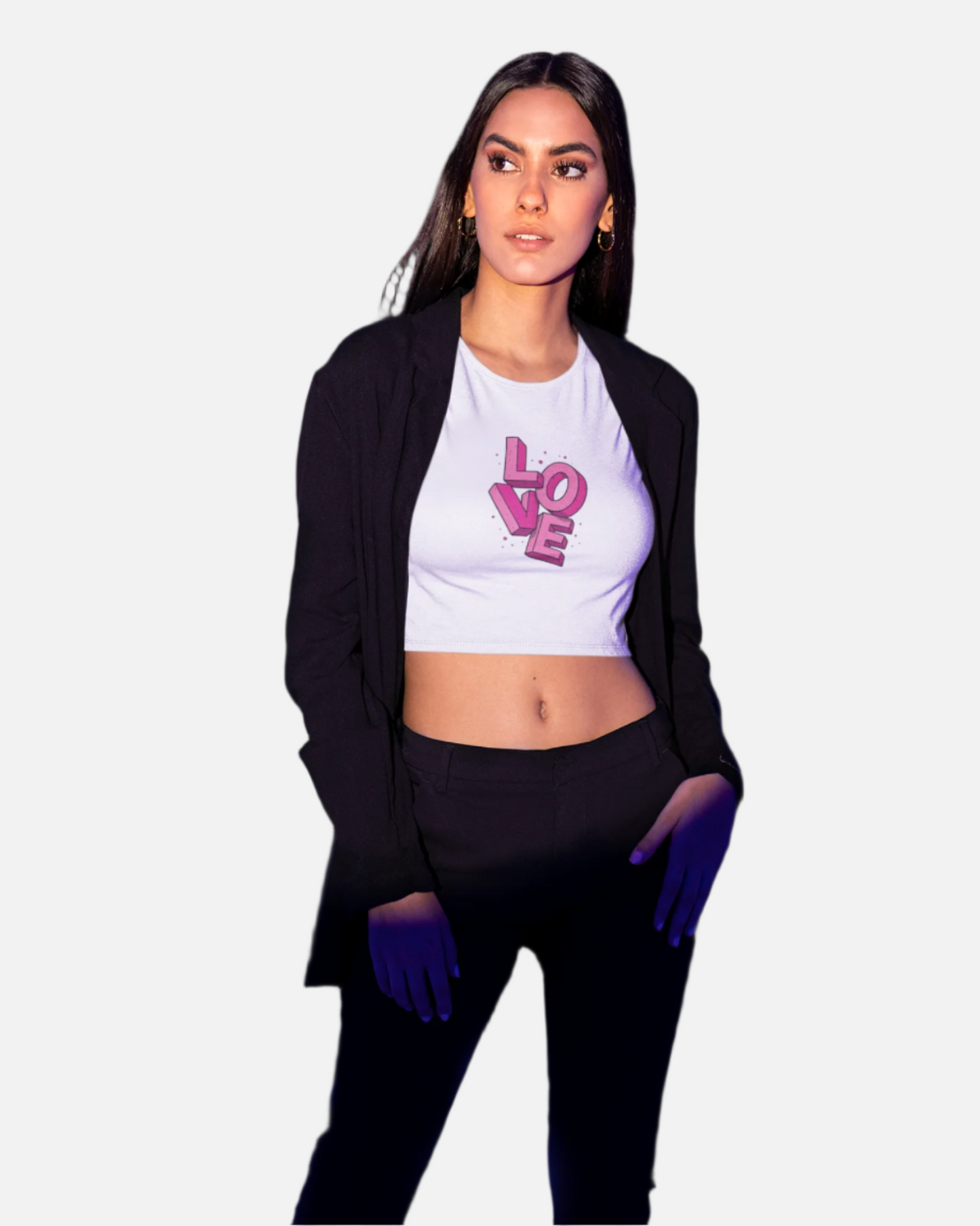 Love Crop Top