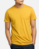 Mustard Yellow Regular Fit T-shirt