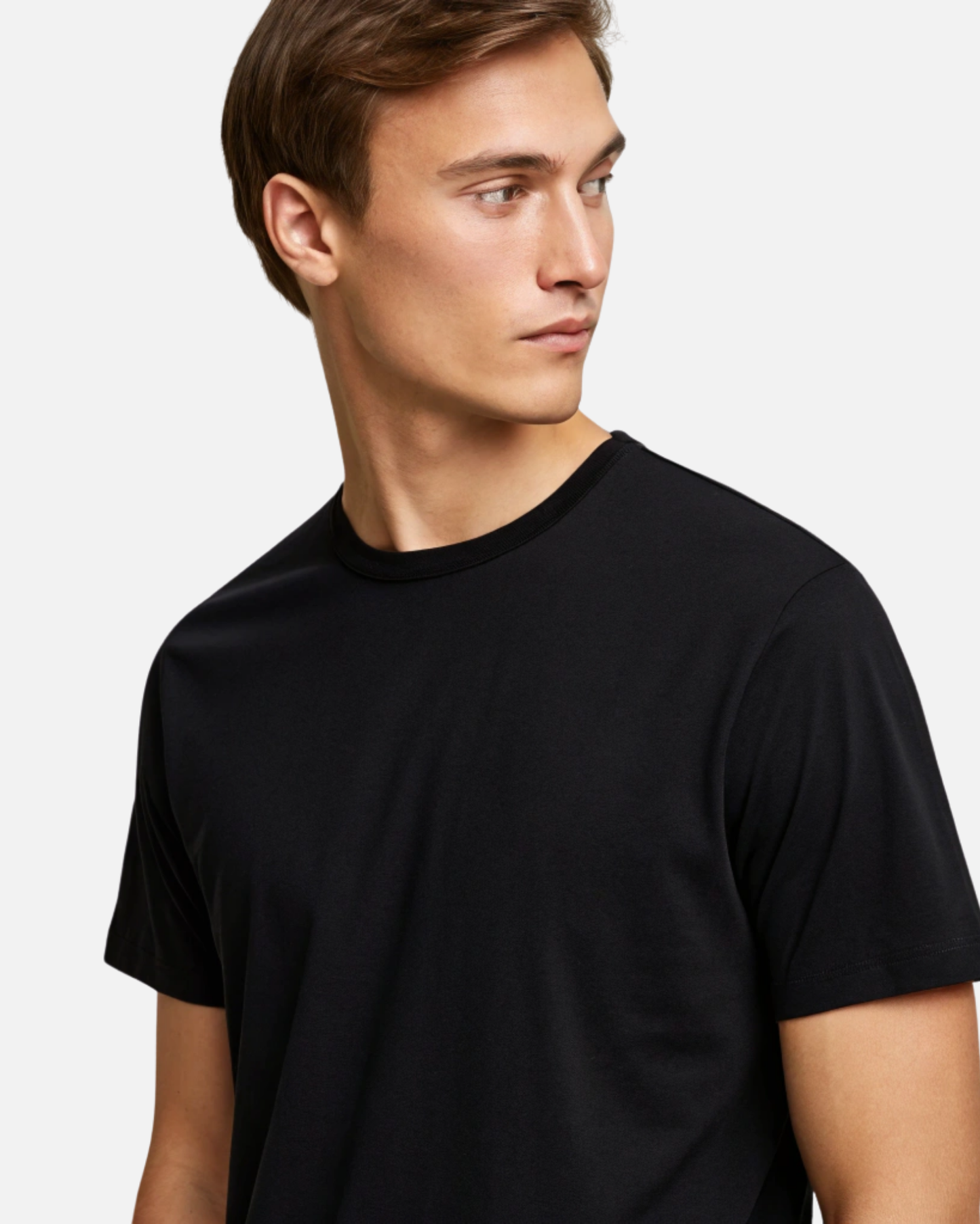 Black Regular Fit T-shirt