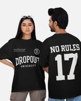Dropout Black Oversized T-shirt