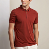Brick Red Polo T-shirt