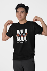 Wild Soul Black Regular T-shirt