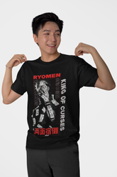 Ryomen Black Regular T-shirt