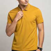 Mustard Yellow Polo T-shirt