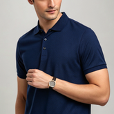 Navy Polo T-shirt