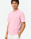 Everyday Oversized Tee- Light Pink
