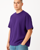 Everyday Oversized Tee- Purple