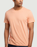 Peach Regular Fit T-shirt