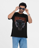 Dangerous Black Oversized T-shirt