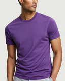 Purple Regular Fit T-shirt