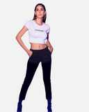 Star Girl White Crop Top