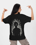 Mob Mode Black Oversized T-shirt