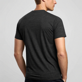 Black Melange Basic T-shirt