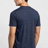 Navy Melange Basic T-shirt