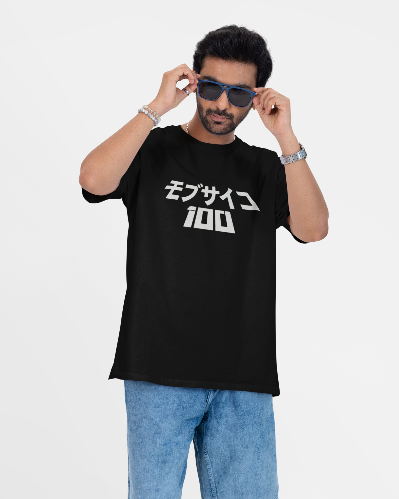 Mob Mode Black Oversized T-shirt