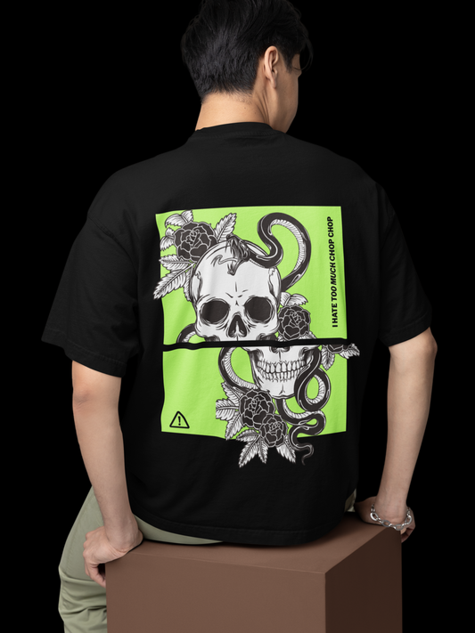 Zen Skull Unisex Oversized T-shirt