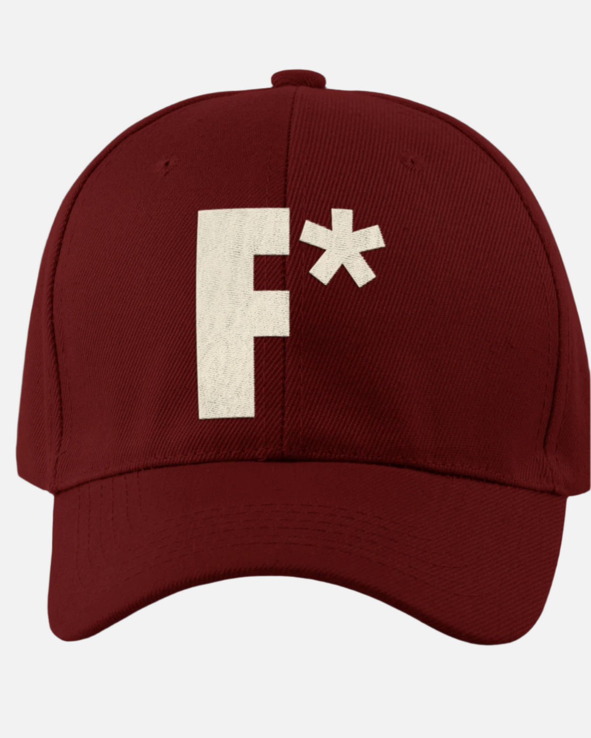 F* Maroon Baseball Cap