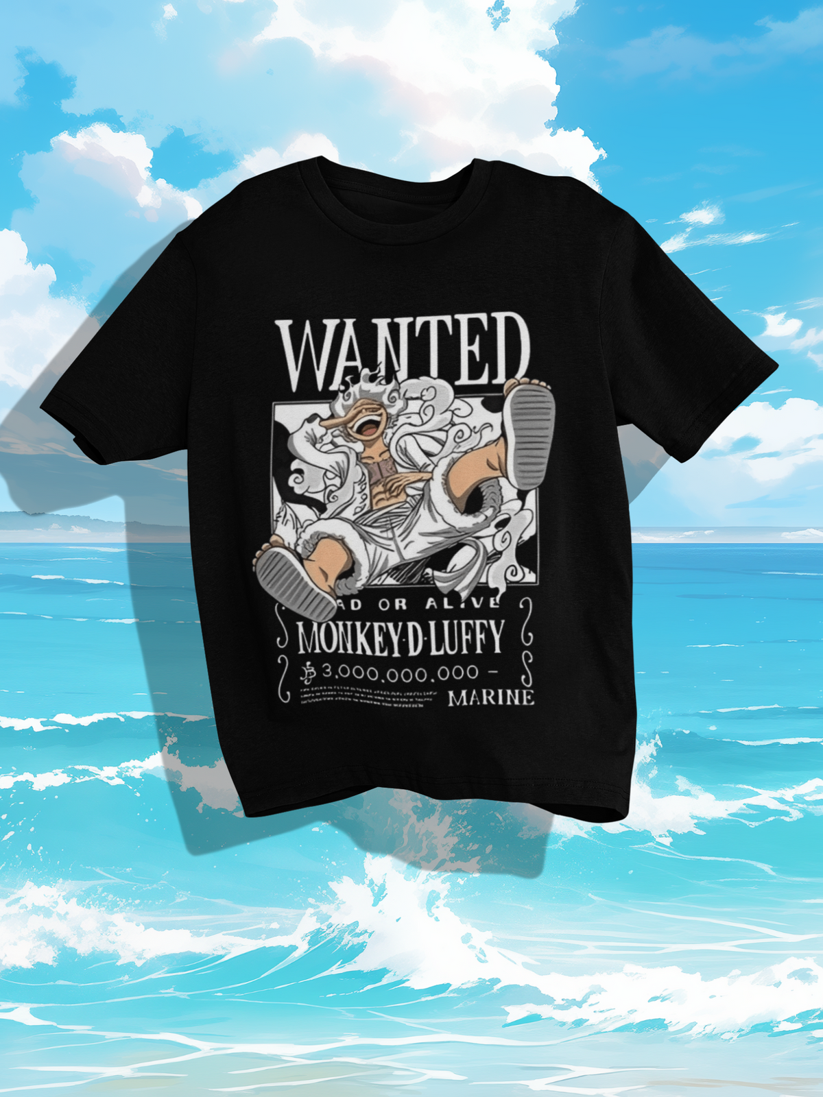 Wanted Luffy Oversized T-shirt