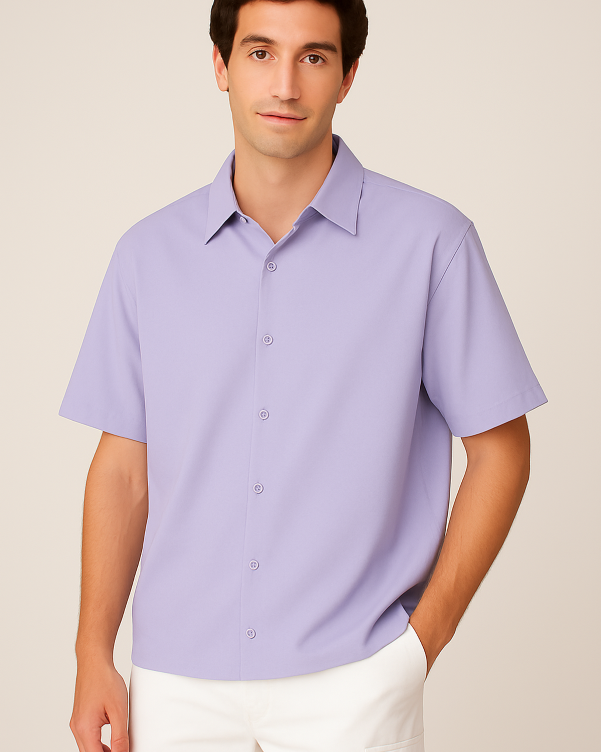 Lavender Oversized Shirt