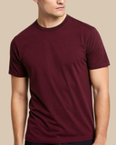 Maroon Regular Fit T-shirt