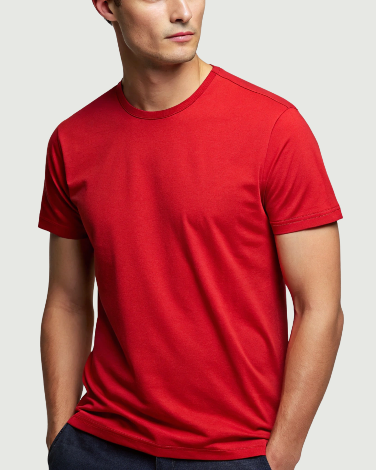 Red Regular Fit T-shirt