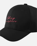 Stay Fearless Black Baseball Cap