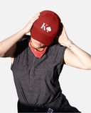 King Red Baseball Cap