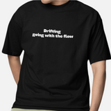 Flourish Black Oversized T-shirt