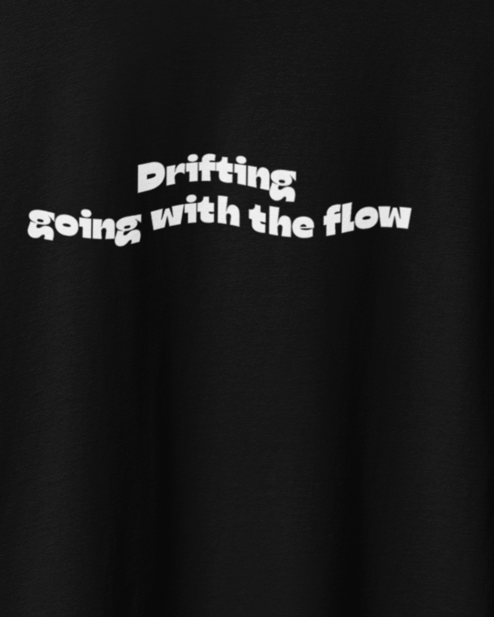 Flourish Black Oversized T-shirt