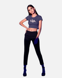 Ugh Navy Blue Crop Top