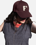 F* Maroon Baseball Cap