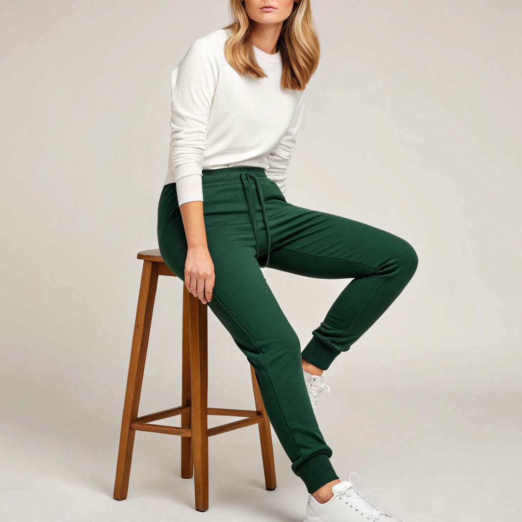 Everyday Comfort Joggers- Green