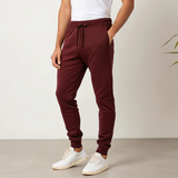 Everyday Comfort Joggers- Maroon
