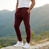 Everyday Comfort Joggers- Maroon