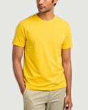 New Yellow Regular Fit T-shirt